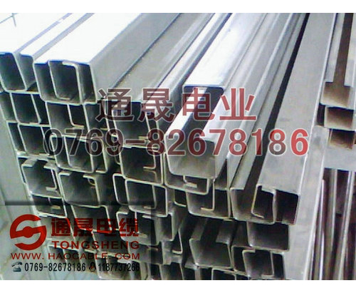 304不銹鋼C型軌，電鍍設(shè)備用C型槽