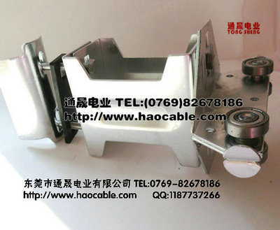 行車配件C型軌撥線滑輪，前端，火車頭