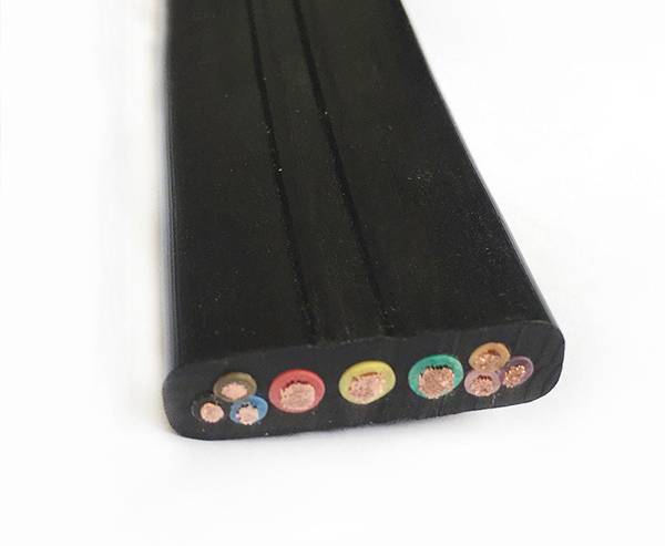 起重機行車電纜 起重機扁線 3×4+6×1.5mm